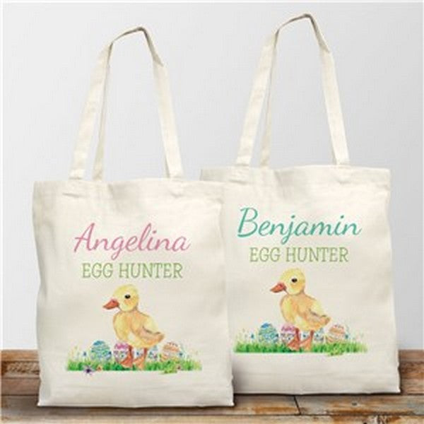 Personalized Easter Tote Bags
