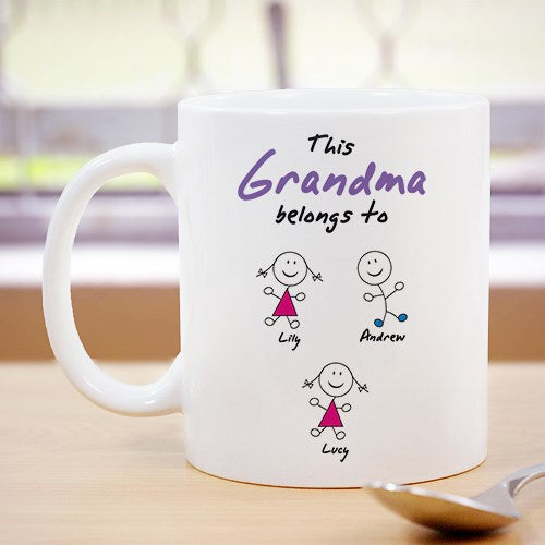 Personalized Grandparent Mugs
