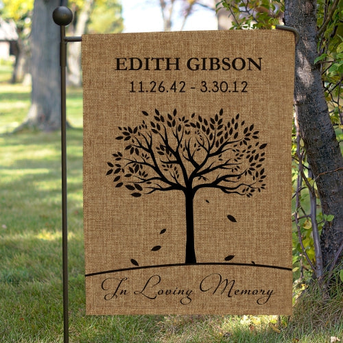 Personalized Memorial Garden Flags