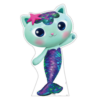 Lifesize Mercat Gabby's Dollhouse Cardboard Cutout