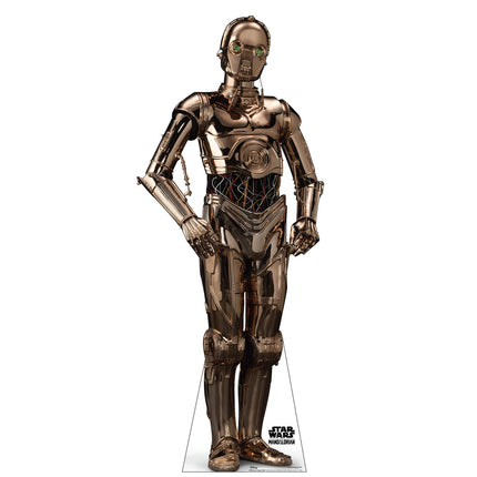 The Mandalorian Nevarro Copper Droid Cardboard Cutout