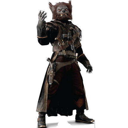 Star Wars Skeleton Crew Pirate Captain Brutus Cardboard Cutout