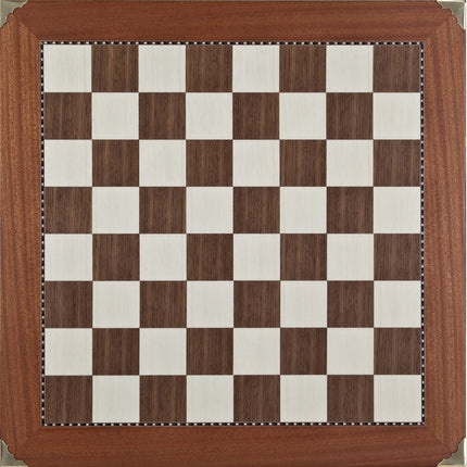 Champion Wood Chess Board With Brass Corners