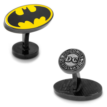 Transparent Enamel Batman Cufflinks