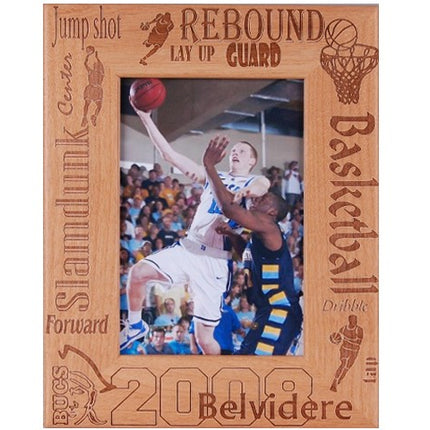 Personalized Basketball Frame