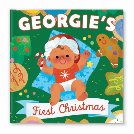 Our Family's First Christmas with Baby Personalized Book