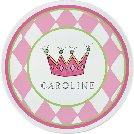 Personalized Childrens Little Princess Dining Plate