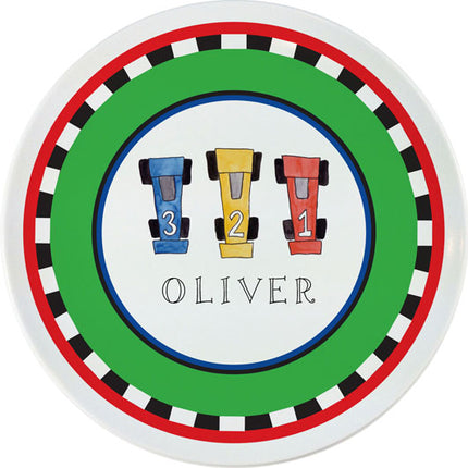 Personalized Childrens On Your Mark Dining Plate