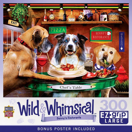 Wild & Whimsical - Benny's Ristorante 300 Piece EZ Grip Puzzle