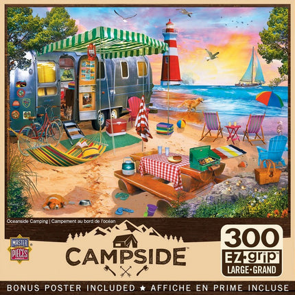 Campside - Oceanside Camping 300 Piece EZ Grip Puzzle