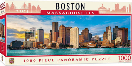 American Vista Panoramic Boston 1000 Piece Puzzle