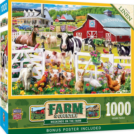 Farm & Country Weekends On the Farm 1000 Piece Puzzle