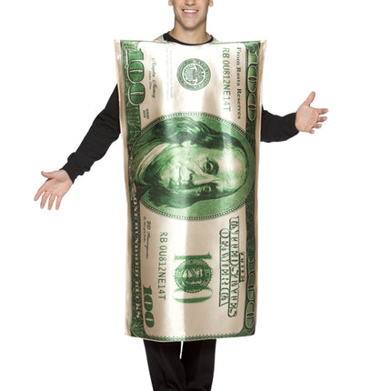 Adult Hundred Dollar Bill Costume