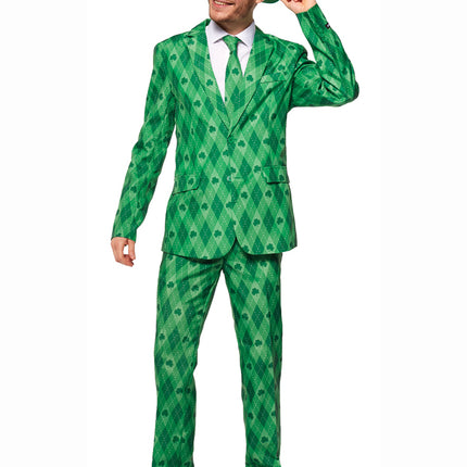 Men's St. Patrick's Day Green Suit
