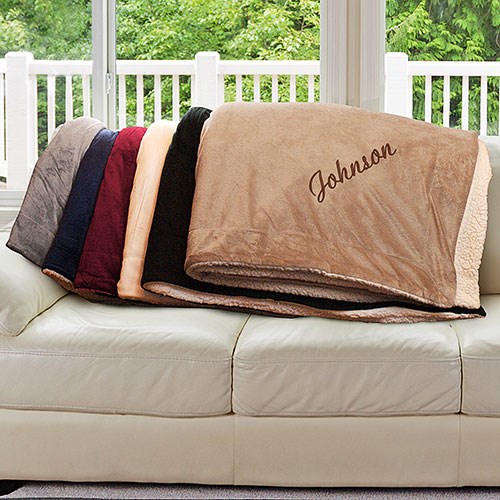 Personalized Sherpa Blanket