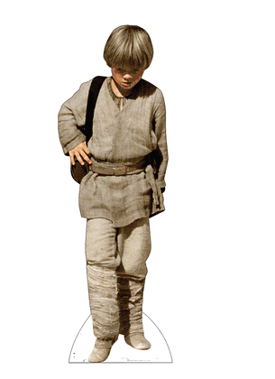 Anakin Skywalker Star Wars The Phantom Menace 25th Anniversary Lifesize Cardboard Cutout