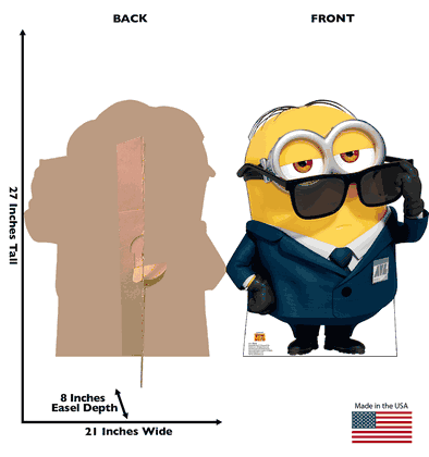 Despicable Me 4 Dave Lifesize Cardboard Cutout