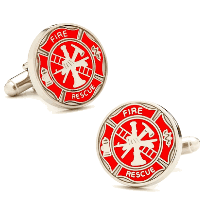 Firemens Shield Cufflinks