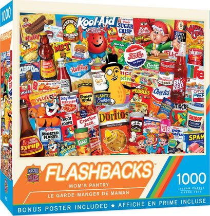 Flashbacks Mom's Pantry 1000 Piece Puzzle
