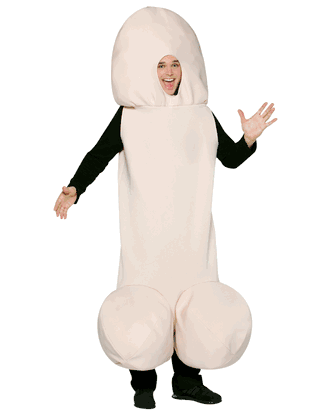 Happy Halloweenie Penis Costume - Lightweight
