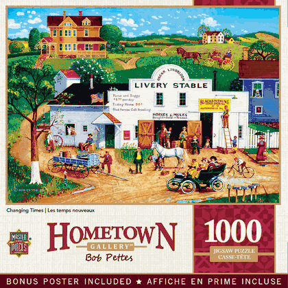 Hometown Gallery Changing Times 1000 Piece Puzzle