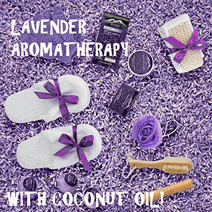 Lavender & Coconut Milk Spa Gift Basket