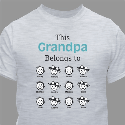 Personalized Belongs to Kid Faces T-Shirt