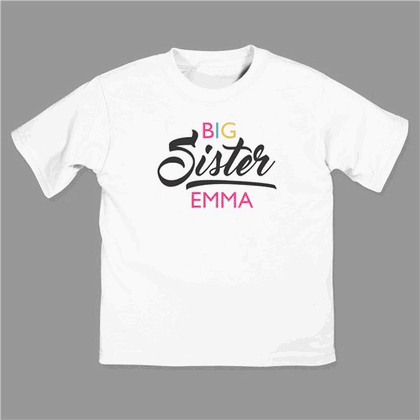 Personalized Big Brother / Sister T-Shirt