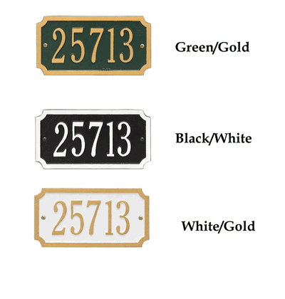 Personalized Cut Corner Rectangle 1 Line Standard Wall Plaque