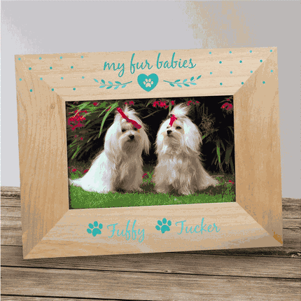 Personalized Fur Babies Pet Frame