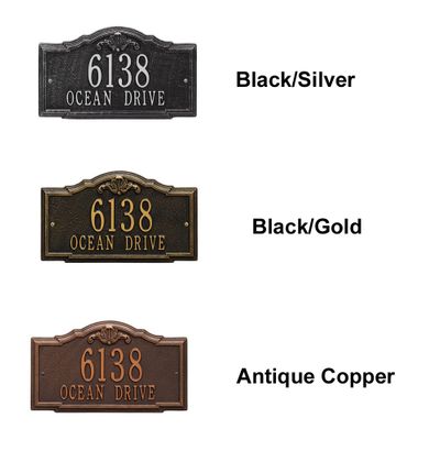 Personalized Gatewood Standard 2 Line Wall Plaque