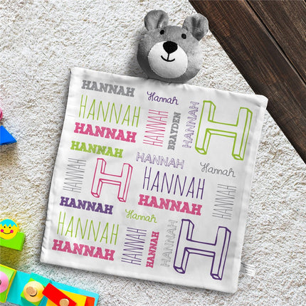 Personalized Initial & Name Bear Lovie