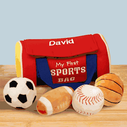 Personalized My First Sports Bag