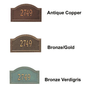 Personalized Penhurst 1 Line Grande Wall Plaque