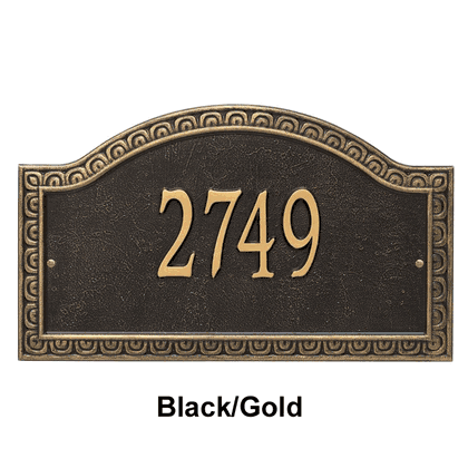 Personalized Penhurst 1 Line Grande Wall Plaque