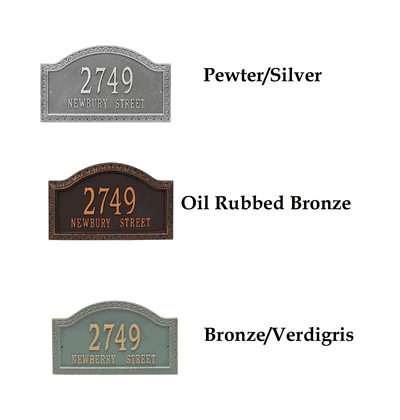 Personalized Penhurst 2 Line Grande Wall Plaque