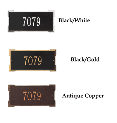 Personalized Roanoke 1 Line Standard Wall Plaque