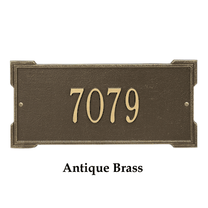 Personalized Roanoke 1 Line Standard Wall Plaque