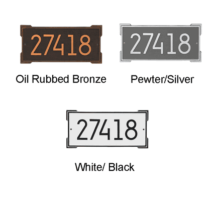 Personalized Roanoke Modern Wall Plaque