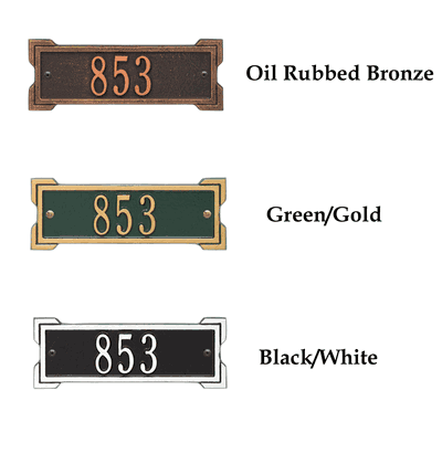 Personalized Roanoke Petite 1 Line Wall Plaque