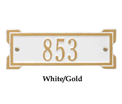 Personalized Roanoke Petite 1 Line Wall Plaque