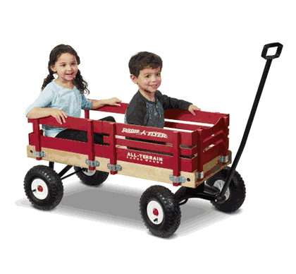 Radio Flyer ATW - Cargo Red Wagon