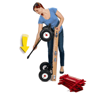 Radio Flyer ATW - Cargo Red Wagon