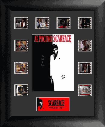 Scarface S3 Limited Edition Mini Montage Framed FilmCells Presentation