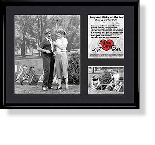 Tee'd Up & Tee'd Off Lithograph