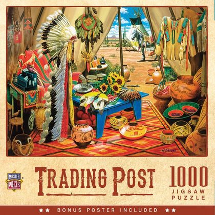 Tribal Spirit Trading Post 1000 Piece Puzzle