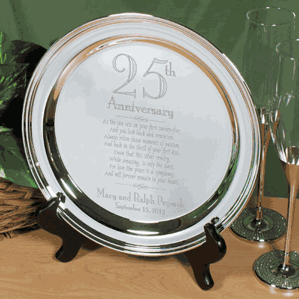 Personalized 25th Anniversary Gifts