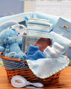 Collection image for: Baby Boy Gift Baskets