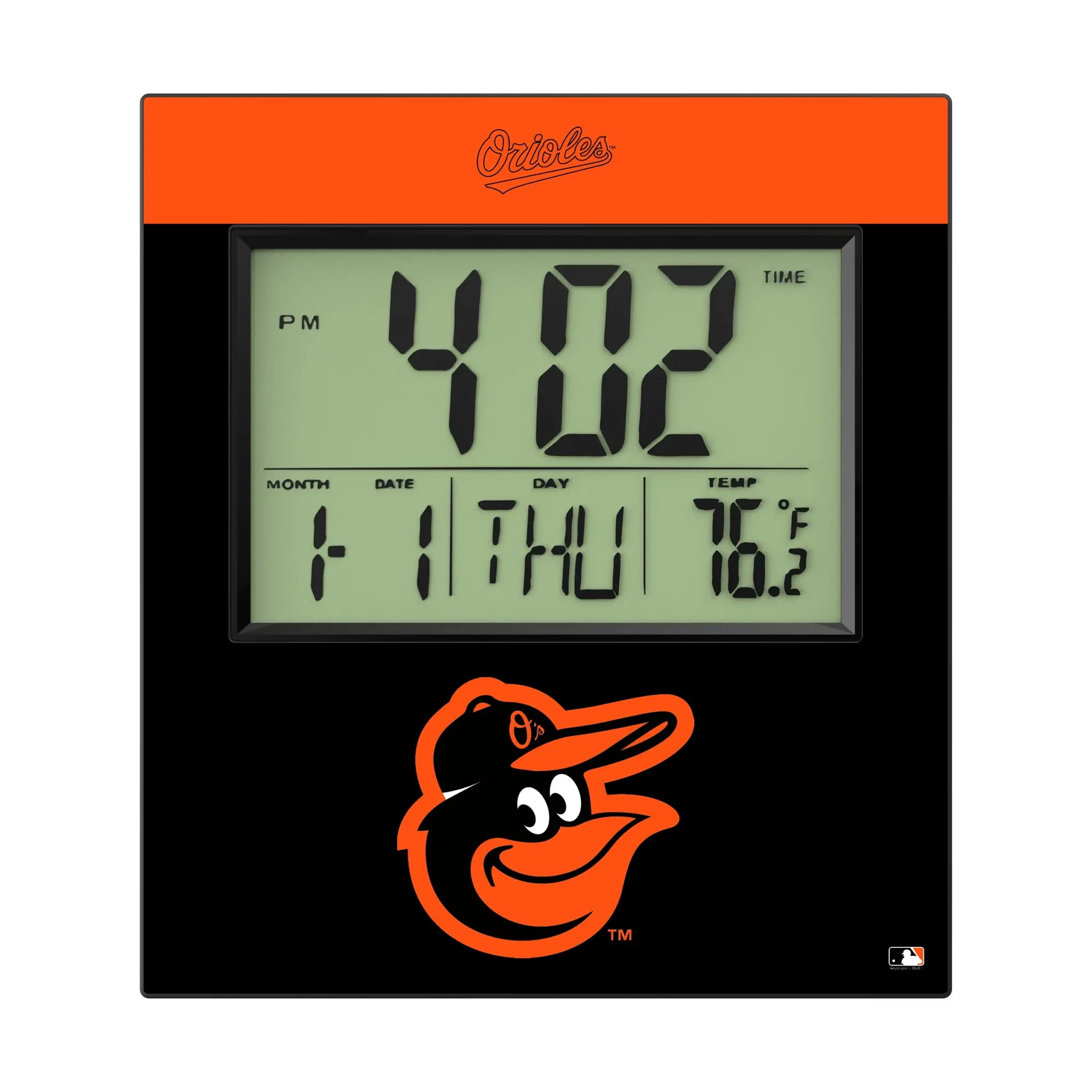 Baltimore Orioles Wall Clocks