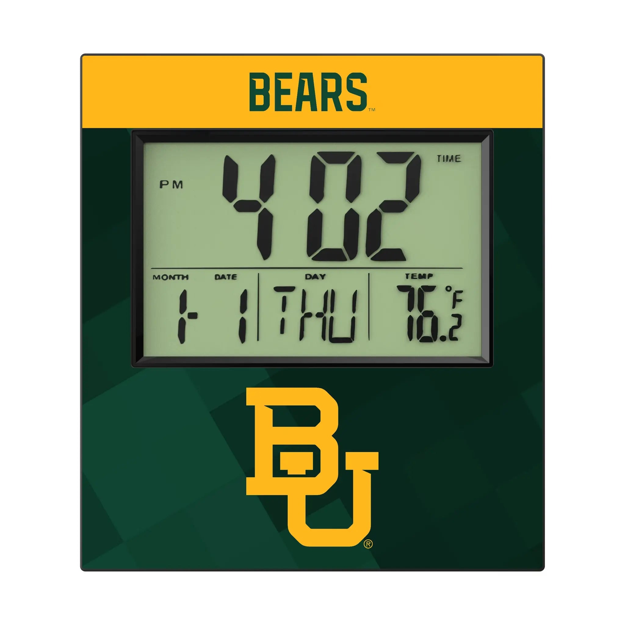 Baylor Bears Wall Clocks
